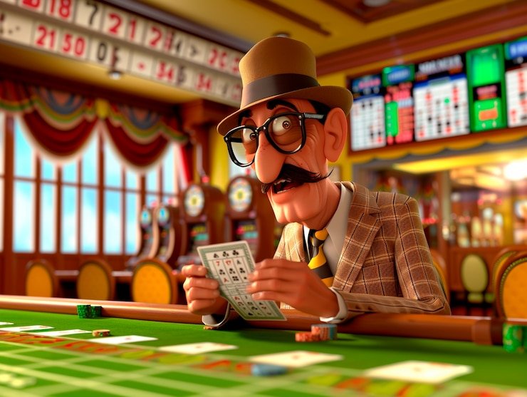 Studio live Monopoly Live dengan roda putar dan host profesional